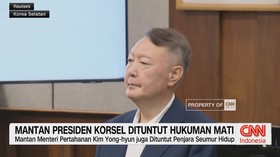 VIDEO: Mantan Presiden Korsel Dituntut Hukuman mati