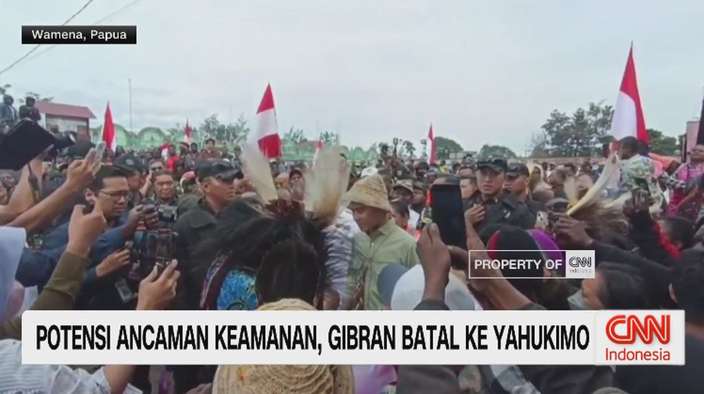 VIDEO: Potensi Ancaman Keamanan, Gibran Batal Ke Yahukimo