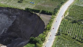 Fenomena Sinkhole di Jalanan Aceh Tengah Membesar Sejak Tahun 2000-an