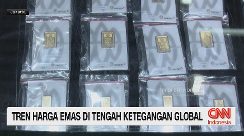VIDEO: Tren Harga Emas di Tengah Ketegangan Global