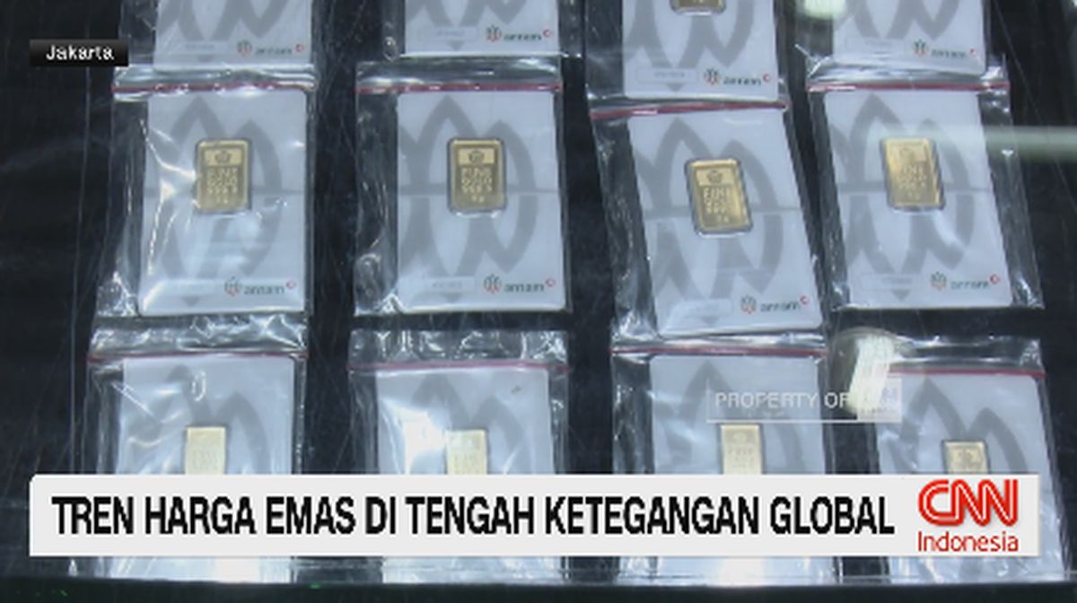 VIDEO: Tren Harga Emas di Tengah Ketegangan Global