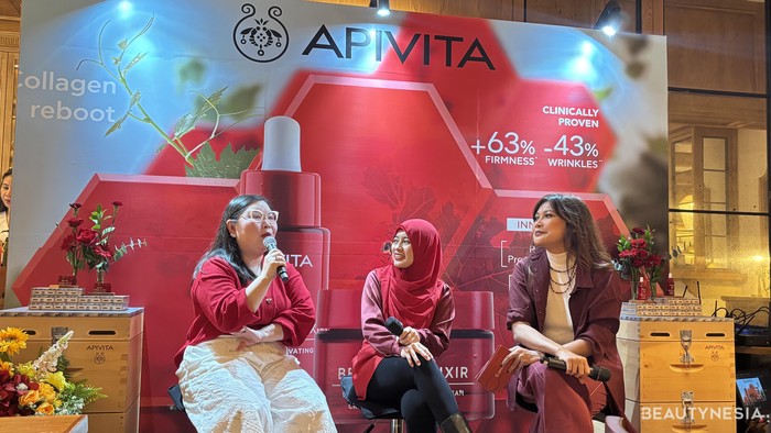 Saat ini, ada beragam rangkaian skincare yang bisa kamu manfaatkan untuk perawatan anti-aging. Salah satu yang bisa kamu coba adalah APIVITA Beevine Elixir.