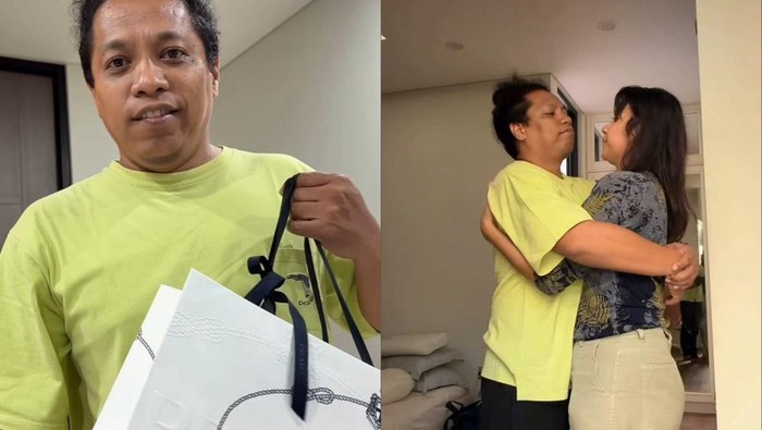 Penuh Cinta! Momen Romantis Arie Kriting Beri Kado Pernikahan ke-5 Tahun untuk Indah Permatasari
