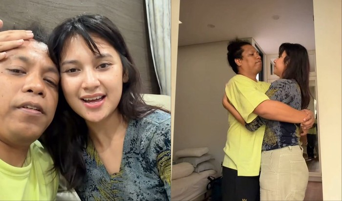 Arie Kriting bagikan momen saat beri kado Anniversary untuk Indah Permatasari yang romantis.