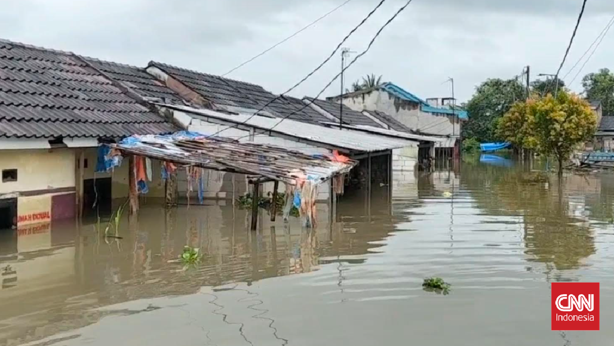 Banjir di Cikande Tangerang Tinggi, Aktivitas Warga Lumpuh
