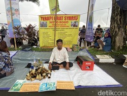 Unik! Ada Jasa Bekam Tanduk Sapi di Venue Peringatan Hari Desa Nasional 2026