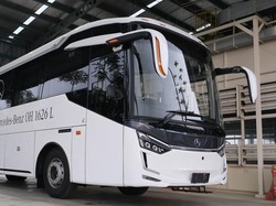 Mantap! Bus Mercy Rakitan Cikarang Diekspor ke Thailand