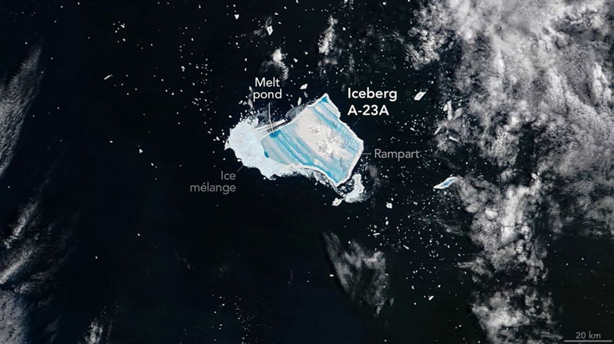 Usai Pecah Berkeping-keping, Gunung Es Raksasa di Ambang "Kepunahan"