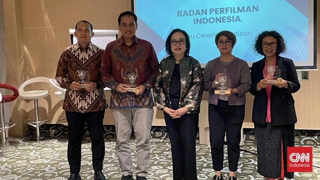 Komdigi, DJKi, Kementerian Ekonomi Kreatif, dan BPIN dianugerahi Citra Penjaga Layar 2025 atas pemberantasan pembajakan.