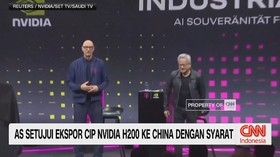 VIDEO: AS Setujui Ekspor Cip NVIDIA H200 ke China Dnegan Syarat