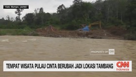 VIDEO: Tempat Wisata Pulau Cinta Berubah Jadi Lokasi Tambang