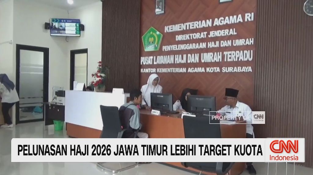 VIDEO: Pelunasan Haji 2026 Jawa Timur Lebihi Target Kuota