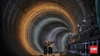 FOTO: Mengintip Proyek MRT Fase 2A yang Bisa Langsung Ditinjau Warga