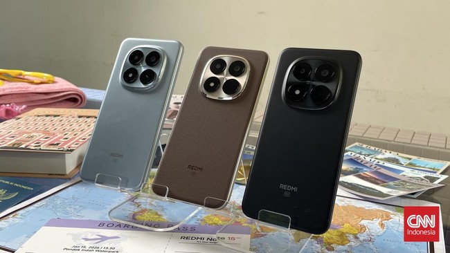 Xiaomi akan meluncurkan Redmi Note 15 Series di Indonesia pada Kamis (22/1) besok. Simak bocoran spesifikasi Hp terbaru Xiaomi ini.