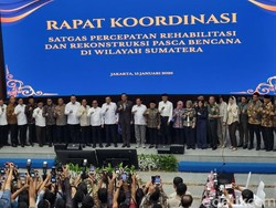 Rakor Satgas Percepatan Rehabilitasi Pascabencana Sumatra, Ini Prioritasnya