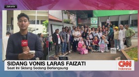 VIDEO: Sidang Vonis Laras Faizati