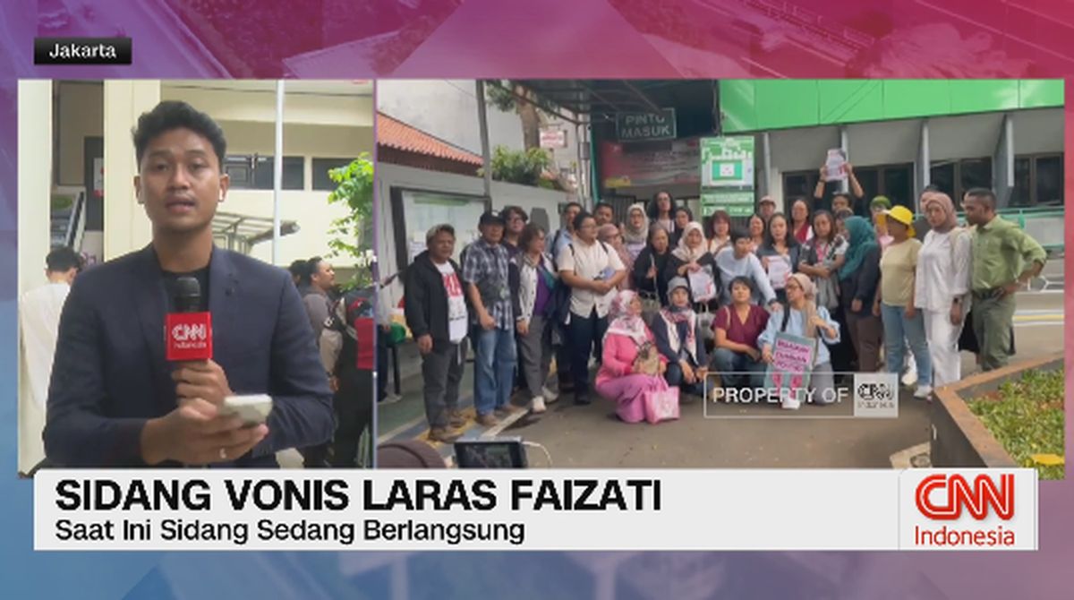 VIDEO: Sidang Vonis Laras Faizati