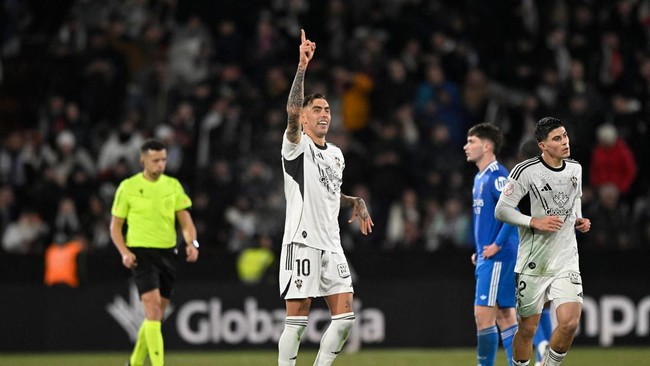 Real Madrid kalah dari Albacete dalam pertandingan babak 16 besar Copa del Rey di Stadion Carlos Belmonte, Kamis (15/1) dini hari waktu Indonesia.