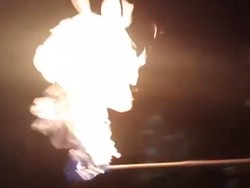 Viral Sumur Bor di Banyuates Sampang Keluarkan Gas