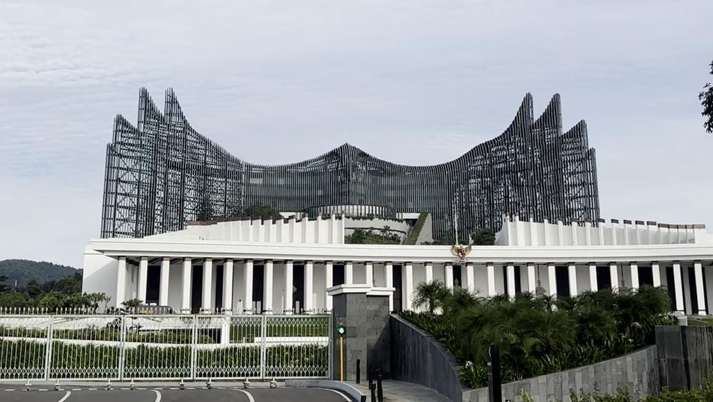 Suasana Terkini IKN, Istana-Taman Kusuma Bangsa Tampak Rampung