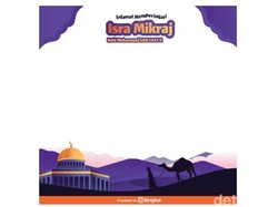 10 Twibbon Isra Mikraj 2026, Pasang di Instagram hingga WhatsApp-mu