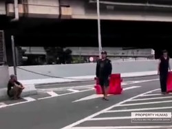 Terjawab Tanda Tanya soal Rantai di Exit Tol Rawa Buaya