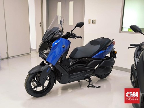 Yamaha Segarkan Xmax Connected, Ada 2 Pilihan Warna Baru