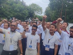 Video ​POV: Serunya Petugas PPIH 2026 Latihan Yel-yel, Kompak Banget!