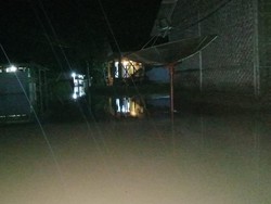 Banjir di Pandeglang Tinggi Lagi Usai Hujan, 4 Kampung Terendam-10 KK Ngungsi