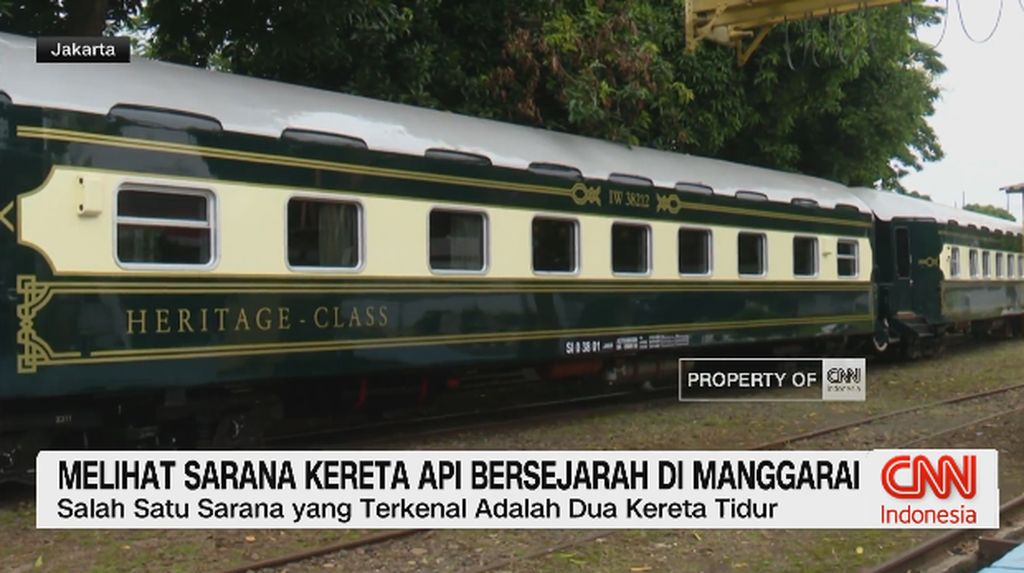 VIDEO: Melihat Sarana Kereta Api Bersejarah Di Manggarai