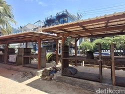 Pedagang Kuliner Pantai Kuta Akan Tempatkan di Pergola Kayu