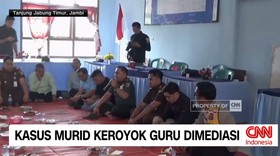 VIDEO: Kasus Pengeroyokan Guru di Jambi Diselesaikan Lewat Musyawarah