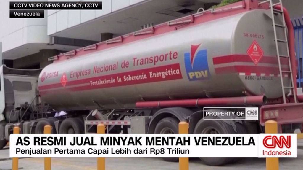 VIDEO: AS Mulai Jual Minyak Venezuela, Demonstrasi Pecah di Kolombia