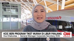 VIDEO: KCIC Bagi Tiket Promo Whoosh Saat Libur Panjang Isra Mikraj