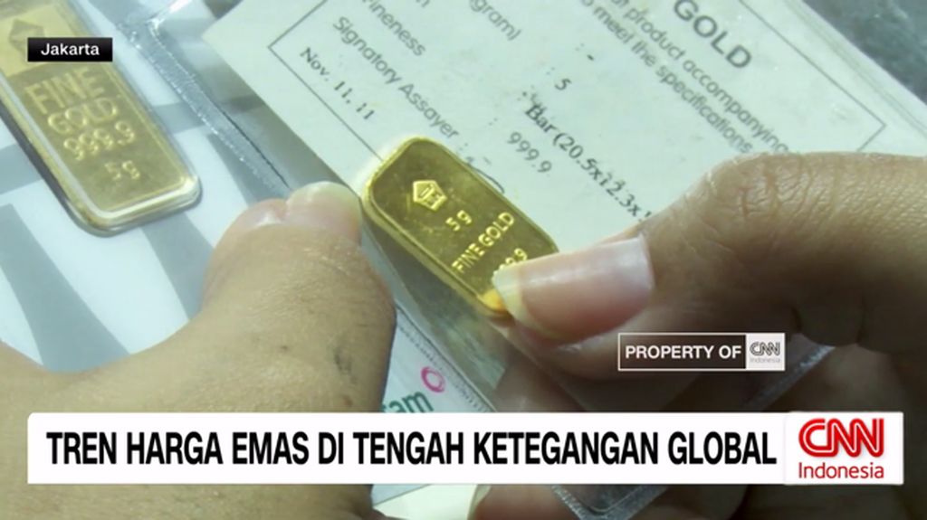 VIDEO: Tren Harga Emas di Tengah Ketegangan Global