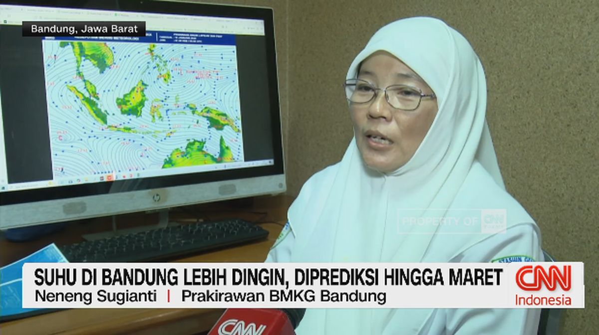 VIDEO: Suhu Di Bandung Lebih Dingin, Diprediksi Hingga Maret
