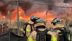 Detik-detik Kebakaran Landa Pemukiman Kumuh Terbesar di Seoul