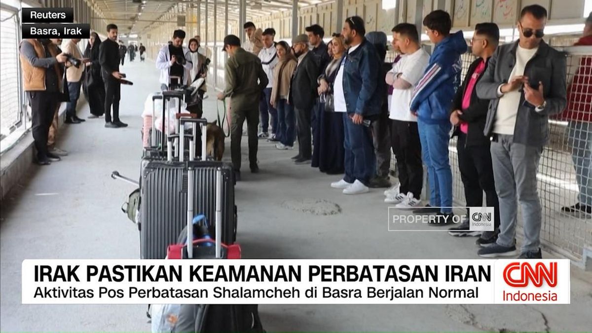 VIDEO: Irak Pastikan Keamanan Perbatasan Iran