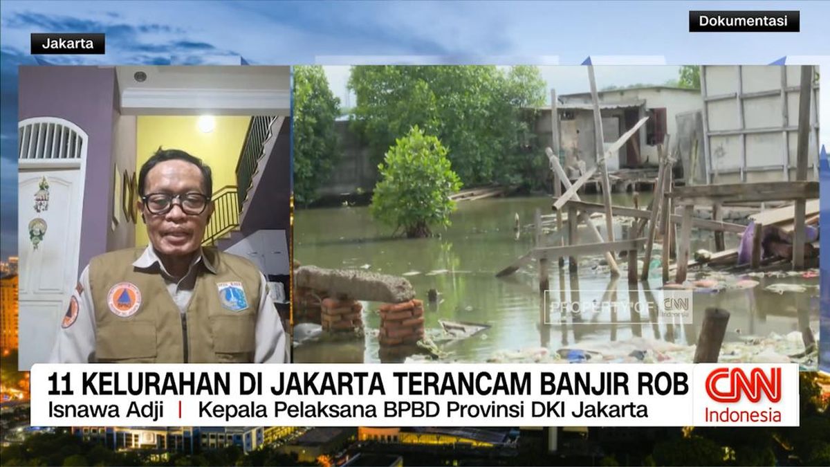 VIDEO: Waspada Banjir Rob Rendam Pesisir Jakarta