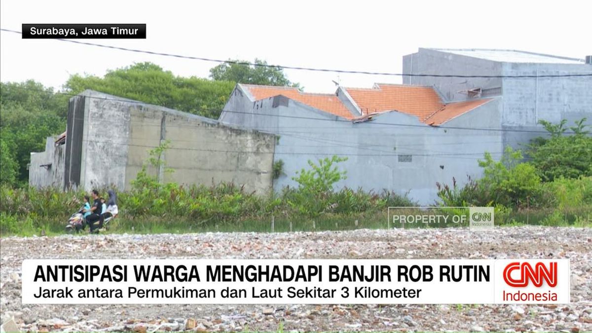 VIDEO: Antisipasi Warga Menghadapi Banjir Rob Rutin