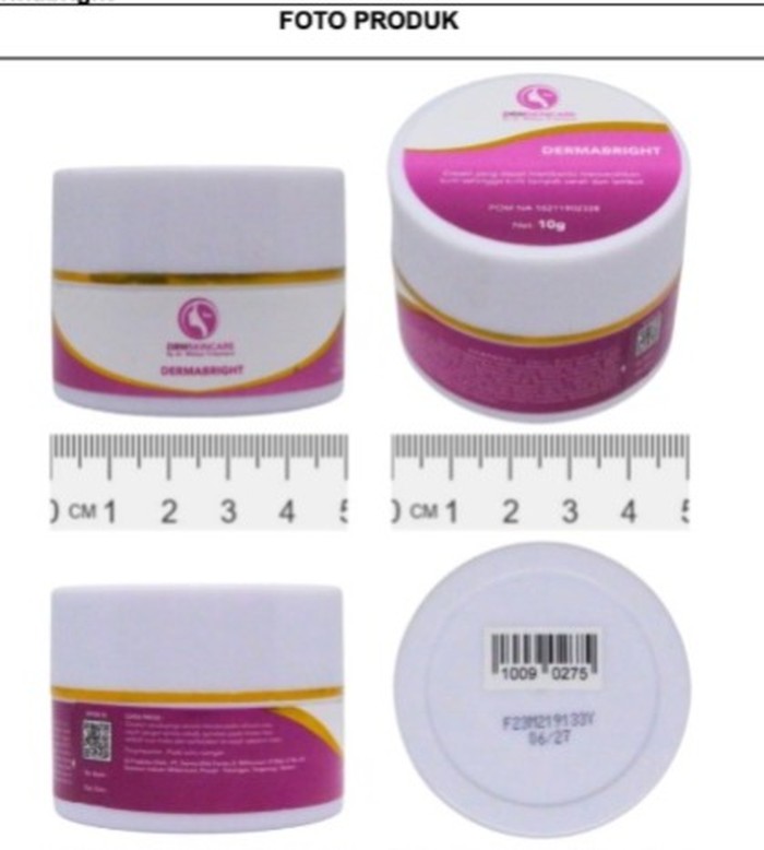 BPOM rilis 26 produk kosmetik yang mengandung bahan berbahaya