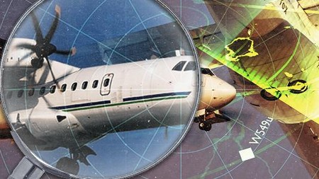 Pesawat Jatuh di Maros