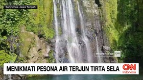 VIDEO: Menikmati Pesona Air Terjun Tirta Sela