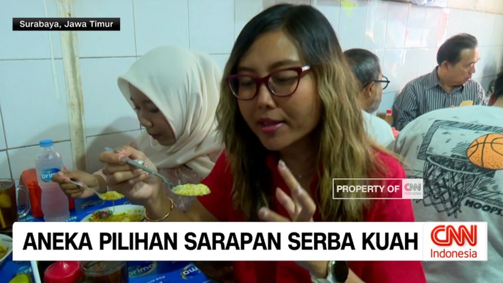 VIDEO: Sarapan Berkuah Favorit Saat Musim Hujan di Surabaya