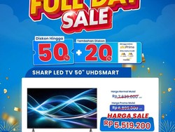 Beli Smart TV 50 Inch di Transmart Full Day Sale Bisa Diskon Rp 2 Juta