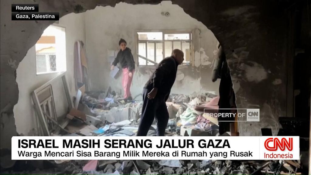 VIDEO: Israel Terus Serang Jalur Gaza