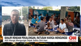 VIDEO: Banjir Rendam Pekalongan, Ratusan Warga Mengungsi