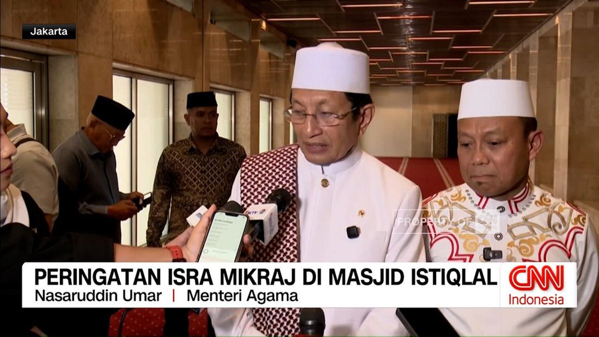 VIDEO: Menteri Agama Hadiri Peringatan Isra Miraj di Istiqlal