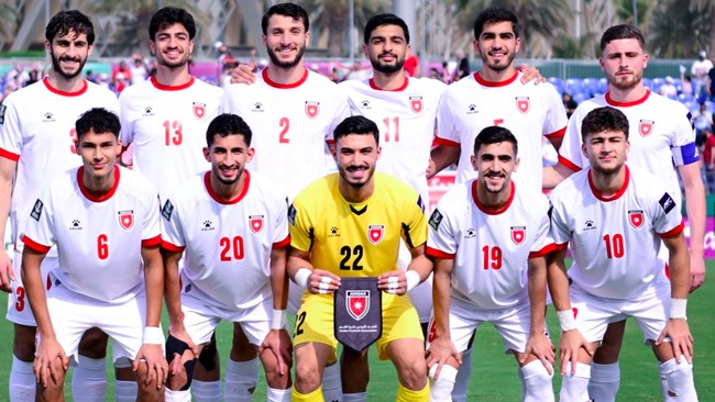 Berikut kronologi kiper Yordania Abdel Rahman Al Talalga selebrasi, namun ternyata gawangnya bobol dan lantas melongo.