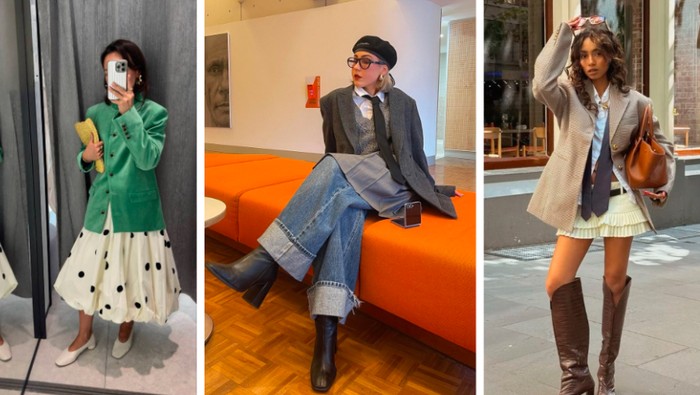 5 Inspirasi Mix-and-Match Blazer yang Lagi Tren, Bikin OOTD Kelihatan Mahal